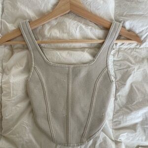 Matte Pearl Tank Top